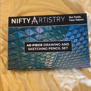 Nifty Artistry 40-Piece Drawing and Sketching Pencil Setc